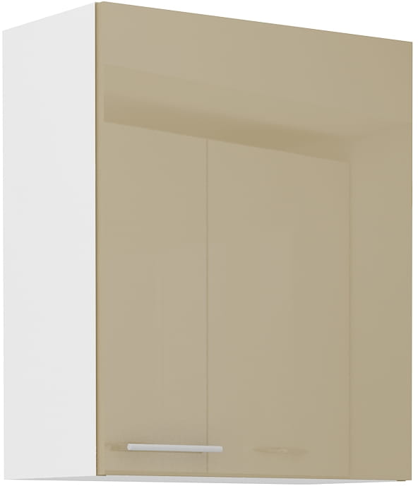 LARA 60 G-72 1F Cappucino/bílá kuchyňská horní skříňka