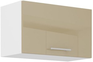 LARA 60 GU-36 1F Cappucino/bílá kuchyňská horní skříňka