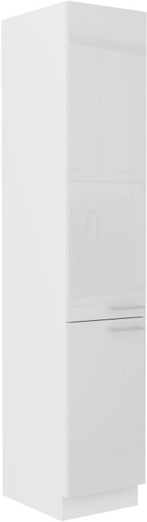 Komínová skříňka do kuchyně LARA 40 DK-210 2F bílá/bílá