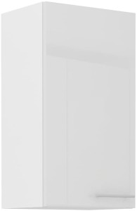 Horní skříňka do kuchyně LARA 40 G-72 1F bílá/bílá