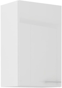 Horní skříňka do kuchyně LARA 45 G-72 1F bílá/bílá