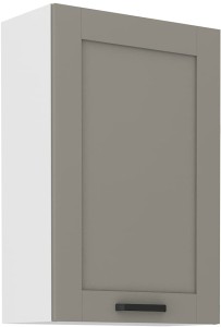 Horní skříňka do kuchyně LUNA 60 G-90 1F Hlína šedý/Bílý