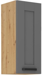 LUNA 30 G-72 1F šedý/Dub Artisan horní skříňka kuchyně