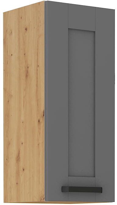LUNA 30 G-72 1F šedý/Dub Artisan horní skříňka kuchyně