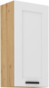 Horní skříňka do kuchyně LUNA 45 G-90 1F Bílý/Dub Artisan