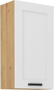 Horní skříňka do kuchyně LUNA 50 G-90 1F Bílý/Dub Artisan