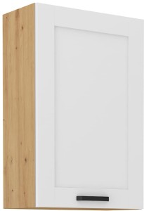 Horní skříňka do kuchyně LUNA 60 G-90 1F Bílý/Dub Artisan