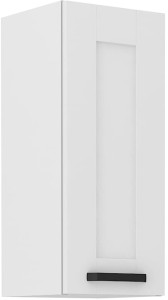 Horní skříňka do kuchyně LUNA 30 G-72 1F bílá/bílá