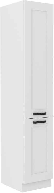 Komínová skříňka do kuchyně LUNA 40 DK-210 2F bílá/bílá