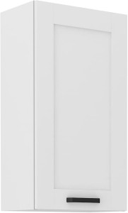 Horní skříňka do kuchyně LUNA 50 G-90 1F bílá/bílá