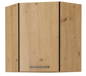 Rohová kuchyňská horní skříňka MODENA 58x58 GN-72 1F Dub Artisan