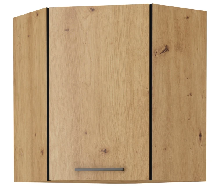 Rohová kuchyňská horní skříňka MODENA 58x58 GN-72 1F Dub Artisan