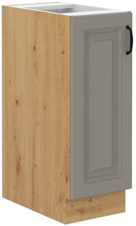 Skříňka do kuchyně se zásuvkou STILO 30 D CARGO Hlína šedý/Dub Artisan