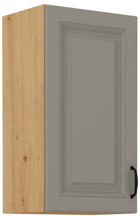 Horní skříňka do kuchyně STILO 40 G-72 1F Hlína šedý/Dub Artisan