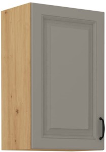 Horní skříňka do kuchyně STILO 45 G-72 1F Hlína šedý/Dub Artisan