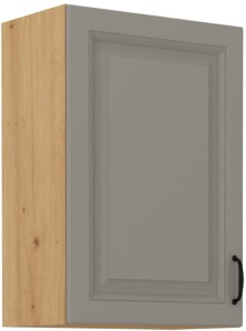 Horní skříňka do kuchyně STILO 50 G-72 1F Hlína šedý/Dub Artisan