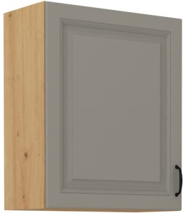 Horní skříňka do kuchyně STILO 60 G-72 1F Hlína šedý/Dub Artisan