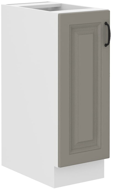 Skříňka do kuchyně se zásuvkou STILO 30 D CARGO Hlína šedý/Bílý