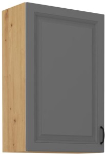 Horní skříňka do kuchyně STILO 60 G-90 1F šedý/Dub Artisan