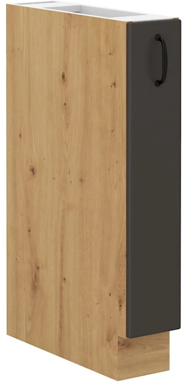 Skříňka do kuchyně se zásuvkou STILO 15 D CARGO Graphite/Artisan