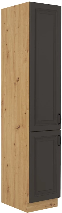 Komínová skříňka do kuchyně STILO 40 DK-210 2 F Graphite/Artisan