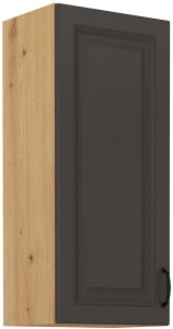Horní skříňka do kuchyně STILO 40 G-90 1F Graphite/Artisan
