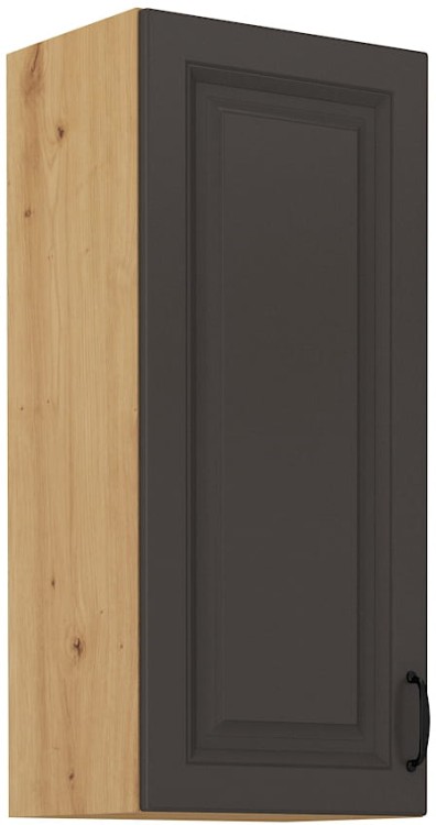 Horní skříňka do kuchyně STILO 40 G-90 1F Graphite/Artisan