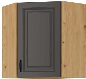 Rohová kuchyňská linka STILO 58x58 GN-72 1 F Graphite/Artisan