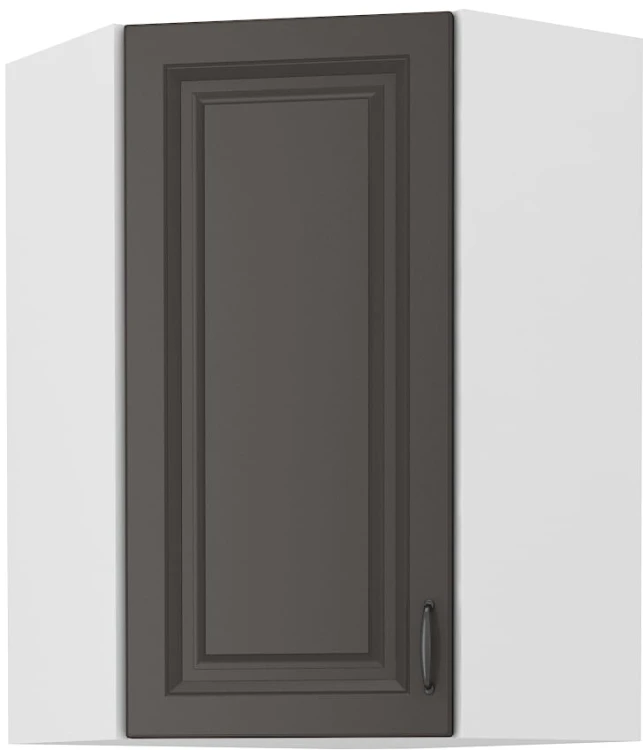 Rohová kuchyňská linka STILO 58x58 GN-90 1 F Grafitová/bílá