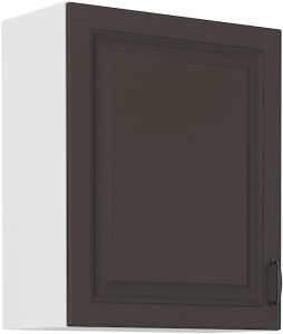 Horní skříňka do kuchyně STILO 60 G-72 1F Grafitová/bílá