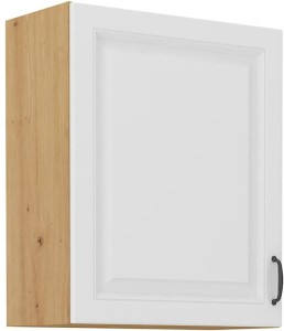 Horní skříňka do kuchyně STILO 60 G-72 1F bílá/dub Artisan