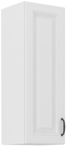 Horní skříňka do kuchyně STILO 30 G-90 1F bílá/bílá