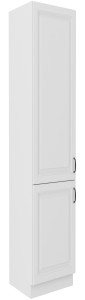 Komínová skříňka do kuchyně STILO 40 DK-210 2 F bílá/bílá
