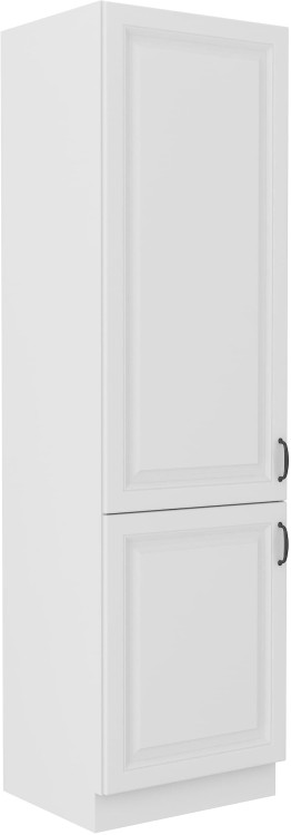 Komínová skříňka do kuchyně STILO 60 DK-210 2 F bílá/bílá