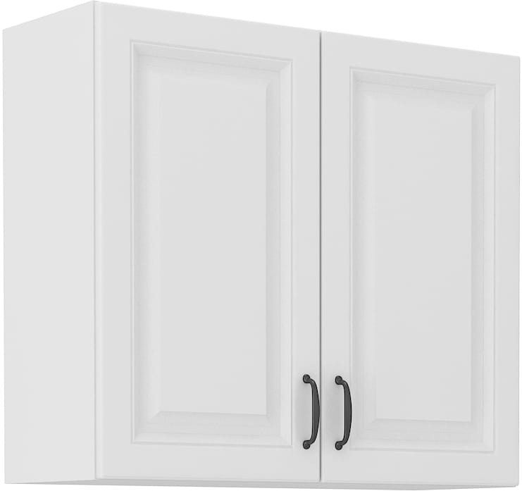Horní skříňka do kuchyně STILO 80 G-72 2F bílá/bílá