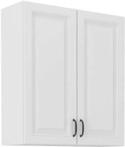 Horní skříňka do kuchyně STILO 80 G-90 2F bílá/bílá