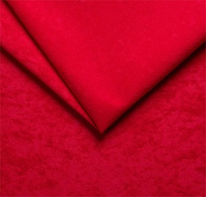 Tkanina Suedine 84 Červená