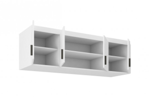 Zrcadlová šatní skříň Elena 4D SO04 s nástavcem NAEL SO04 Dub Sonoma