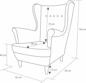 Skandinávská sedací souprava a 2 křesla Tyrkysová
