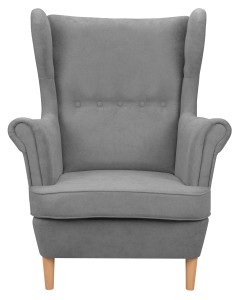 Skandinávská sedací souprava a 2 křesla šedý