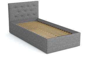 Čalouněná postel s matrací 80x180 Star Šedá