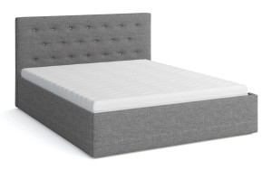 Čalouněná postel s matrací 160x200 Star Šedá
