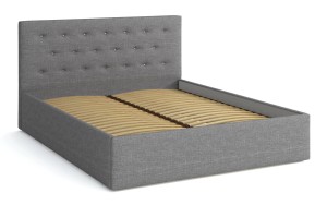 Čalouněná postel s matrací 160x200 Star Šedá