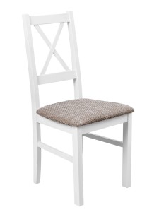 Sada stolu se 4 židlemi X002 Bílá/dub Grandson