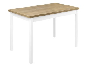 Sada stolu se 4 židlemi X005 Bílý/dub Grandson