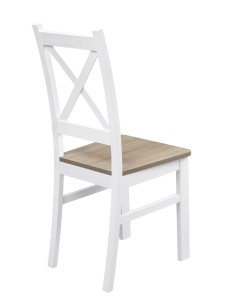 Stůl se 4 židlemi Z054 Bílá/San remo