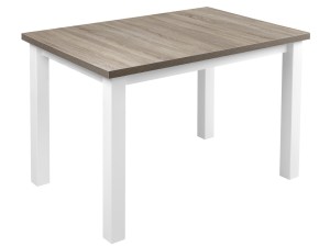 Stůl se 5 židlemi Z064 Bílá/San Remo Temné