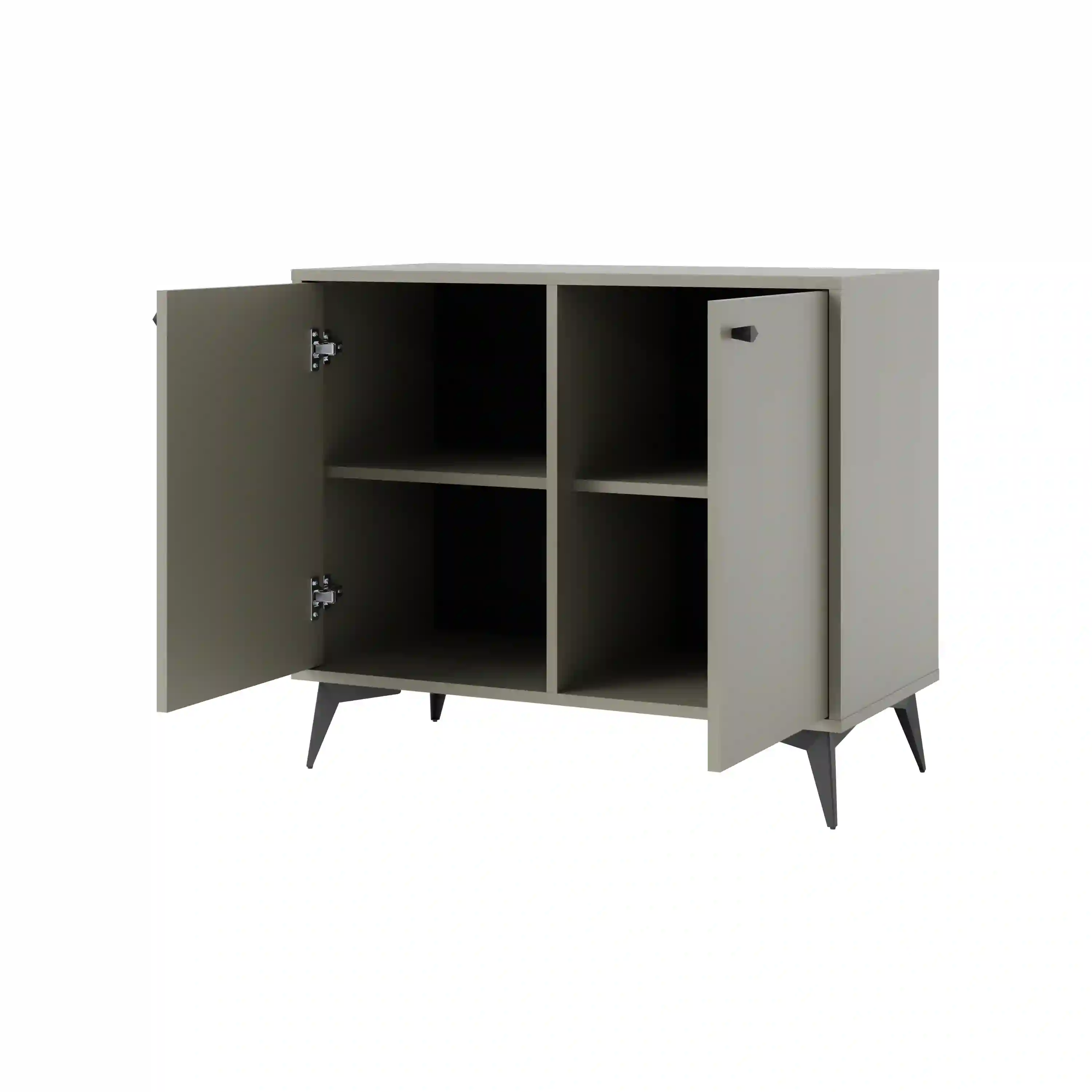 Komoda Sakai 1-2F T812 Eukalyptus Černá