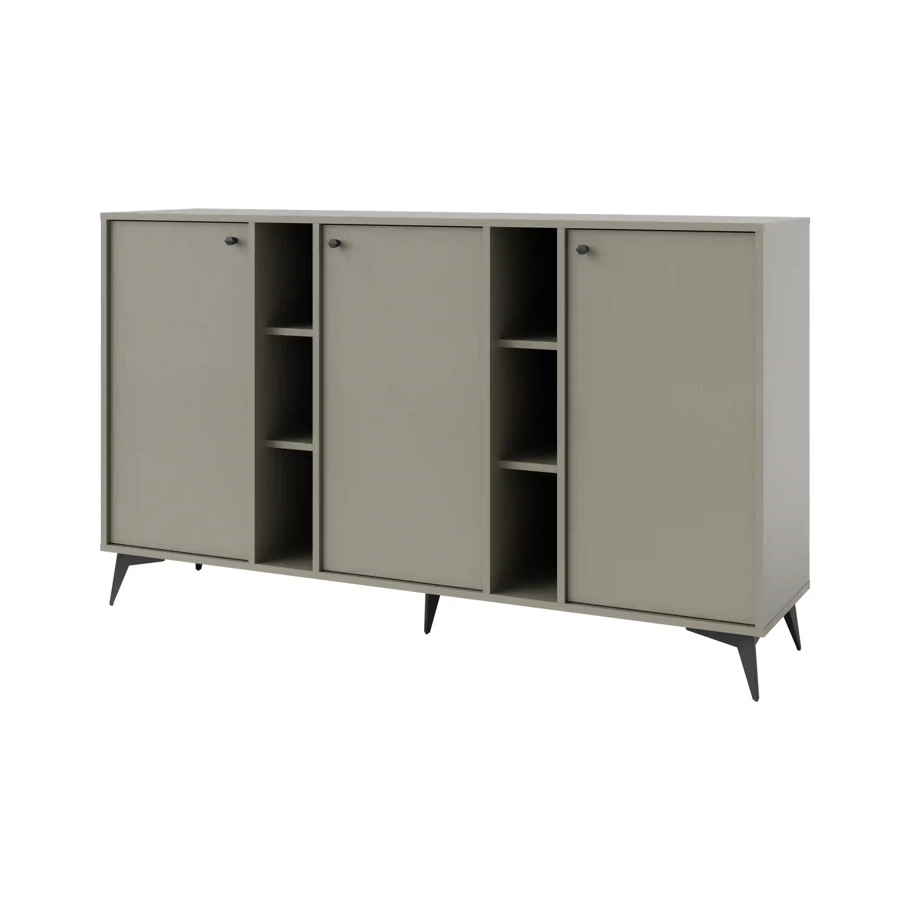 Komoda Sakai 1-3F T823 Eukalyptus Černá
