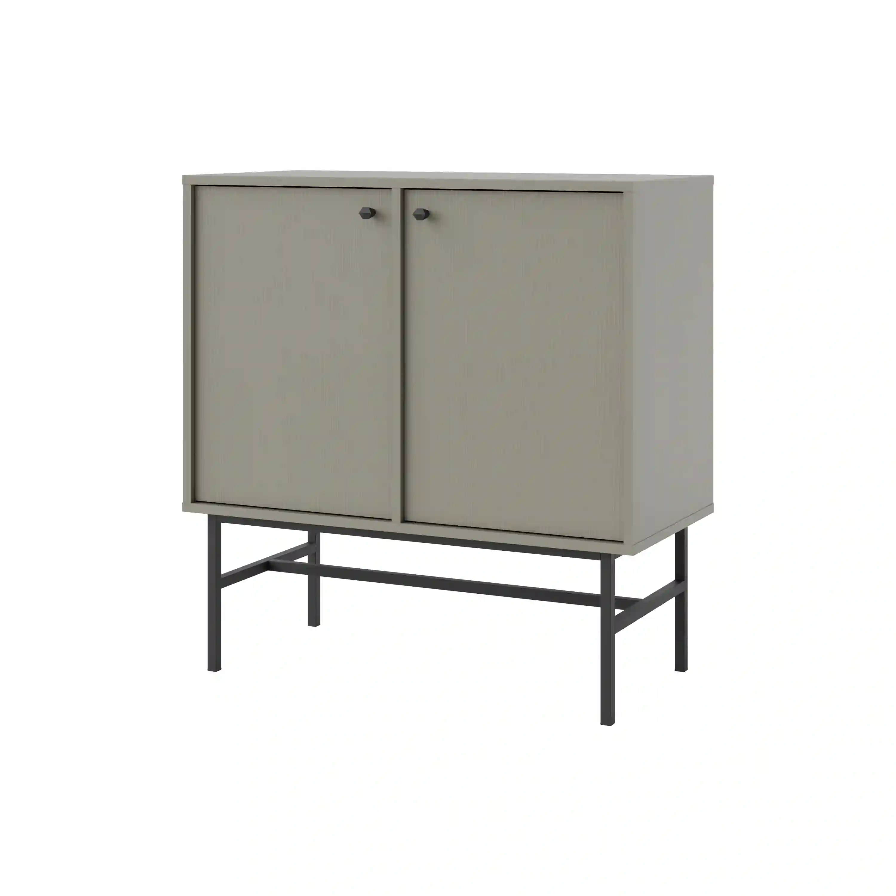 Komoda dwudrzwiowa do salonu Sakai 2F T812 Eukaliptus